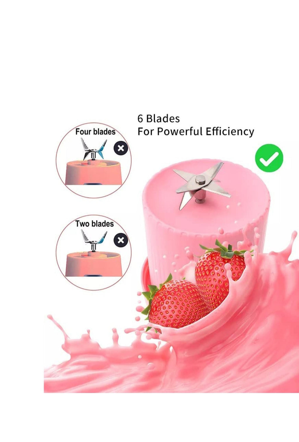 Blendy Portable Blender Bottle