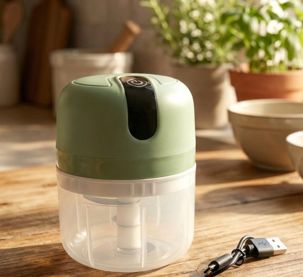 Choppy Mini Electric Food Processor & Vegetable Chopper,Garlic Chopper/Machine(250ML)