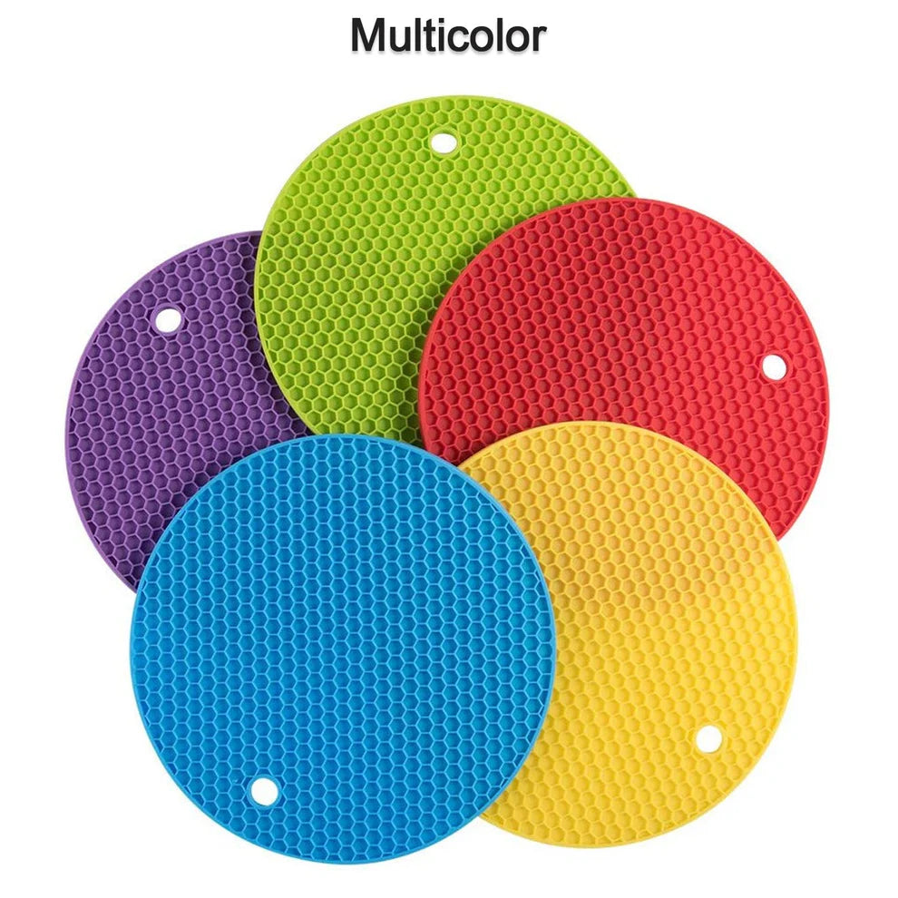 Silicone Trivet for Hot Dish and Pot, Silicone Hot Pads ( 4 pcs )
